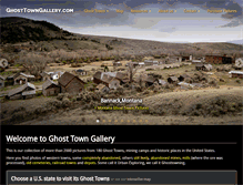 Tablet Screenshot of ghosttowngallery.com